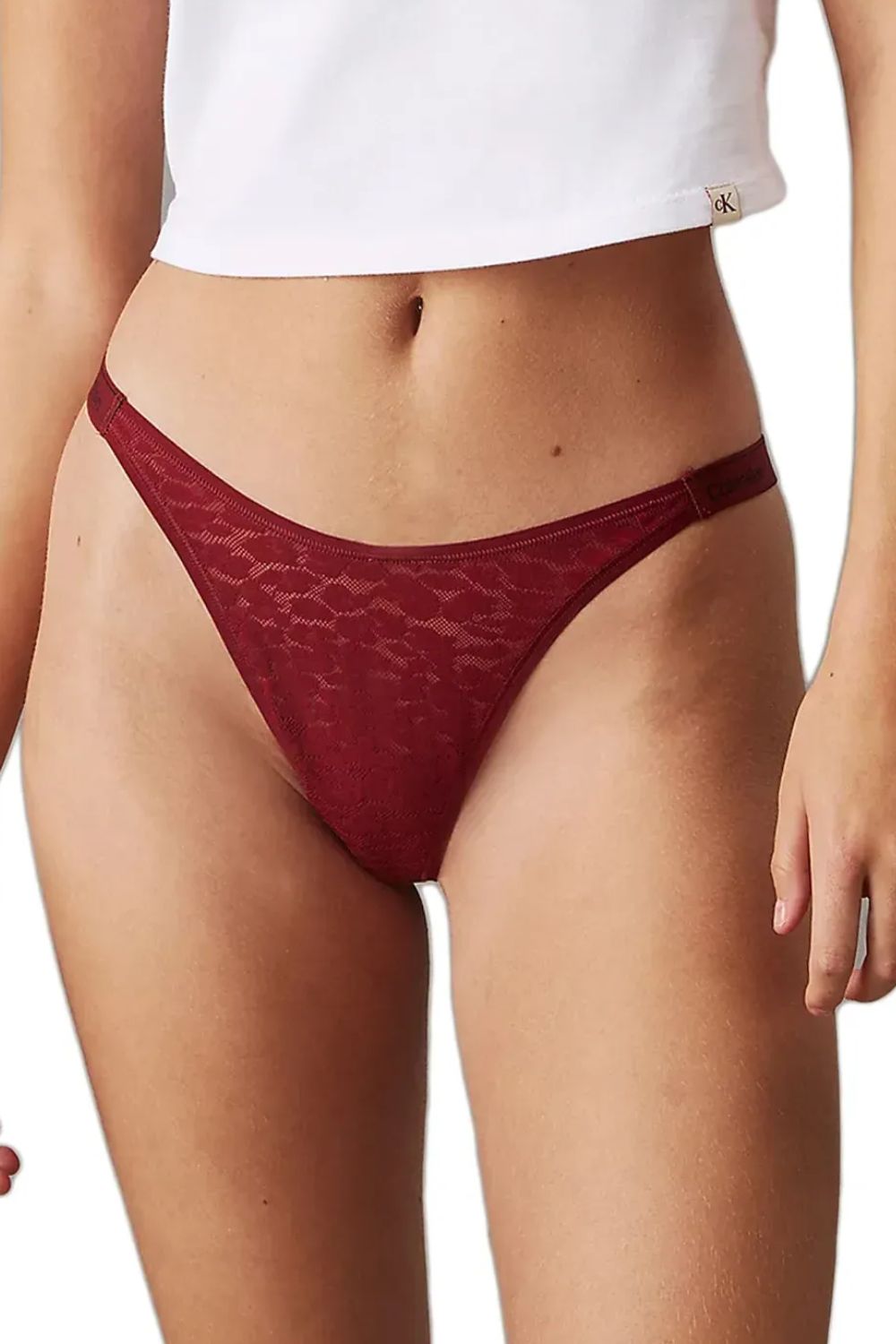 gynaikeio-string-calvin-klein-me-dantela Γυναικείο String Calvin Klein Με Δαντέλα - Image 1