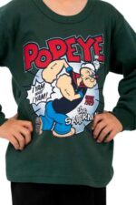 Παιδική-Εφηβική Πιτζάμα Για Αγόρια Nina Club “Popeye” - Image 3