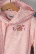 ΜΠΟΥΡΝΟΥΖΙ Με Κέντημα bebe Baby Bear 162 SIZE:04 Ροζ 100% Cotton - Image 2