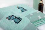 70X140 Mint 100% Cotton