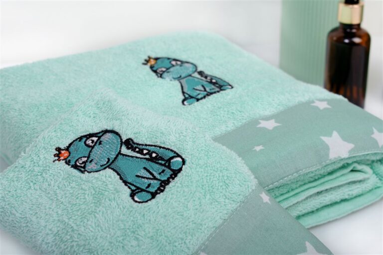 70X140 Mint 100% Cotton