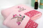 70X140 Pink 100% Cotton