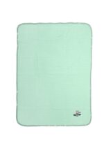 Κουβέρτα Πικέ Με Κέντημα bebe Aviator 186 80X110 Mint 100% Cotton