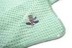 Κουβέρτα Πικέ Με Κέντημα bebe Aviator 186 80X110 Mint 100% Cotton - Image 2