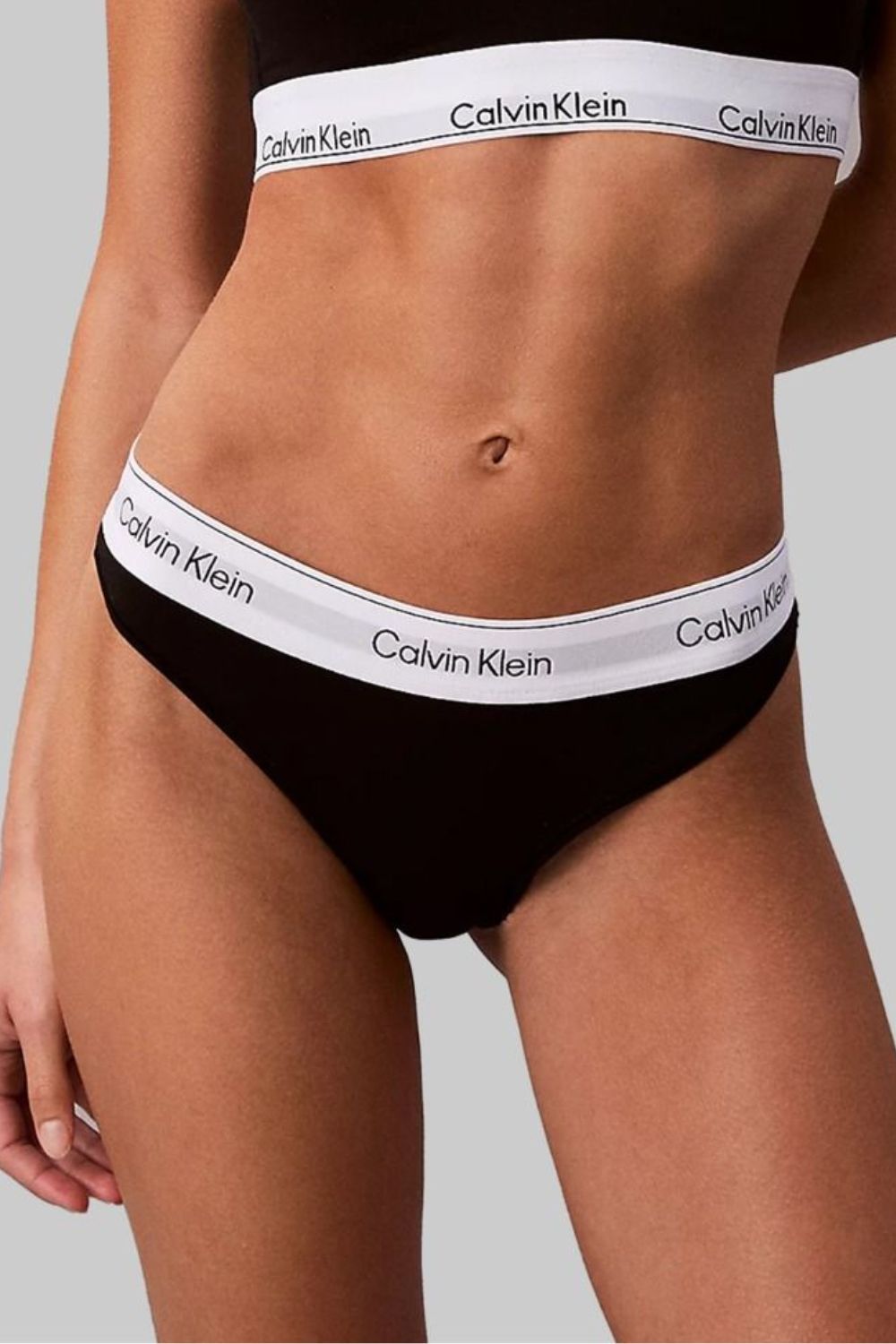 gynaikeio-slip-thong-calvin-klein-icon-cotton-modal Γυναικείο Σλιπ Thong Calvin Klein Icon Cotton Modal - Image 1