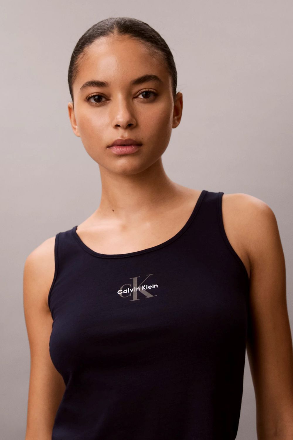 gynaikeio-fanelaki-top-calvin-klein-tank-top (1) Γυναικείο Τοπ Calvin Klein Tank Top - Image 1