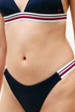 Γυναικείο Μαγιό Tommy Hilfiger Bikini Bottom Με Global Ριγέ Λεπτομέρεια - Image 4