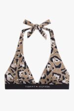 Γυναικείο Μαγιό Tommy Hilfiger Bikini Top Halterneck "Cheeky Print" - Image 4