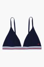 Γυναικείο Μαγιό Tommy Hilfiger Bikini Top Τριγωνάκι Με Global Ριγέ Λεπτομέρεια - Image 4