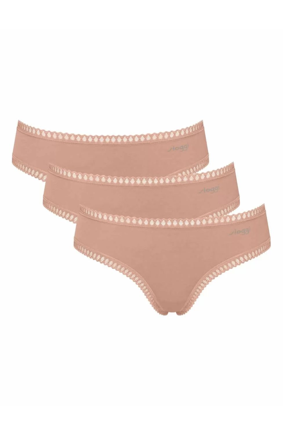 gynaikeio-slipaki-sloggi-go-crush-hipster-00me3-pack Γυναικείο Σλιπάκι Sloggi Go Crush Hipster 00ME(3 Pack) - Image 1