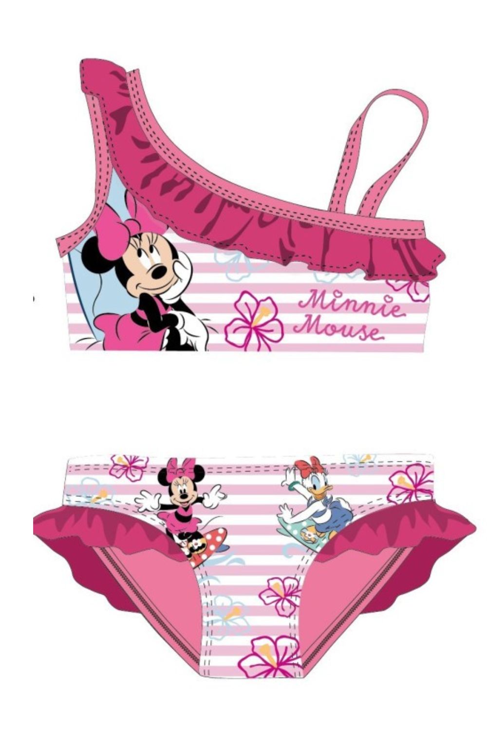 paidiko-magio-koritsi-bikini-set-disney-minnie Παιδικό Μαγιό Κορίτσι Bikini Set Disney “Minnie” - Image 1