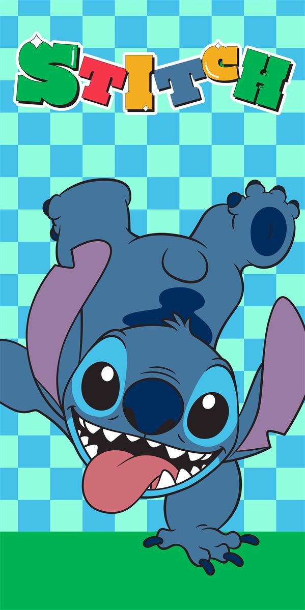 Πετσέτα Θαλάσσης Quick Dry Disney Home Lilo & Stitch 186 70X140 Aqua-Sky Blue 100% Microfiber