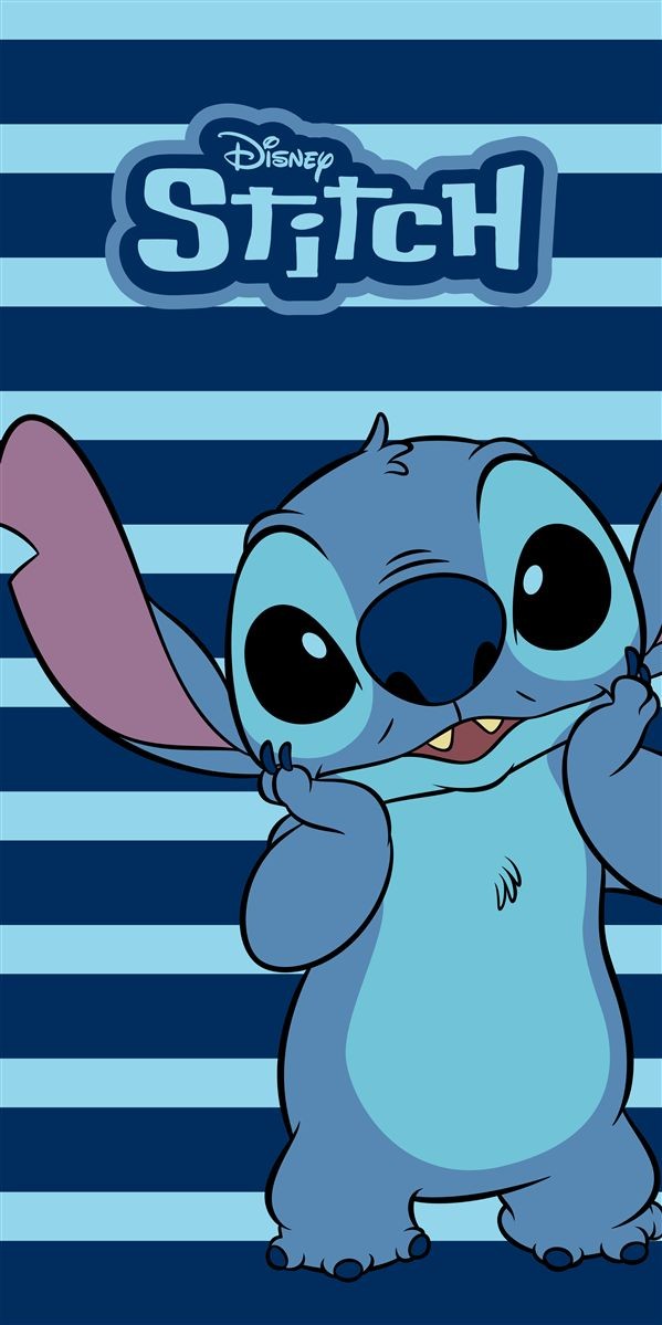 Πετσέτα Θαλάσσης Quick Dry Disney Home Lilo & Stitch 187 70X140 Dark Blue 100% Microfiber