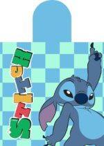 Πόντσο Θαλάσσης Quick Dry Disney Home Lilo & Stitch 196 50X100 Aqua-Sky Blue 100% Microfiber - Image 2