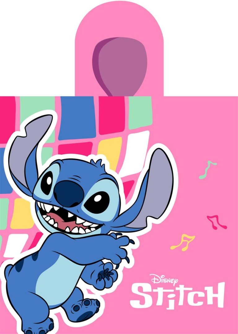 Πόντσο Θαλάσσης Quick Dry Disney Home Lilo & Stitch 275 50X100 Pink 100% Microfiber