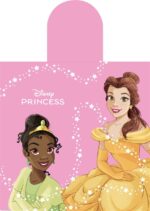 Πόντσο Θαλάσσης Quick Dry Disney Home Princess 192 50X100 Baby Pink 100% Microfiber - Image 2