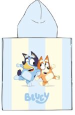 Πόντσο Θαλάσσης Quick Dry BBC Studios Bluey 182 50X100 Ice Blue 100% Microfiber - Image 2