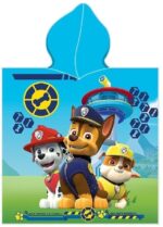 Πόντσο Θαλάσσης Quick Dry Nickelodeon Paw Patrol 203 50X100 Sky Blue 100% Microfiber - Image 2