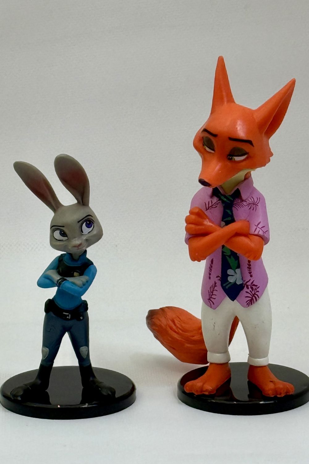 figoures-zootopia-nick-wilde-judy-hopps Φιγούρες Zootopia – Nick Wilde And Judy Hopps - Image 1