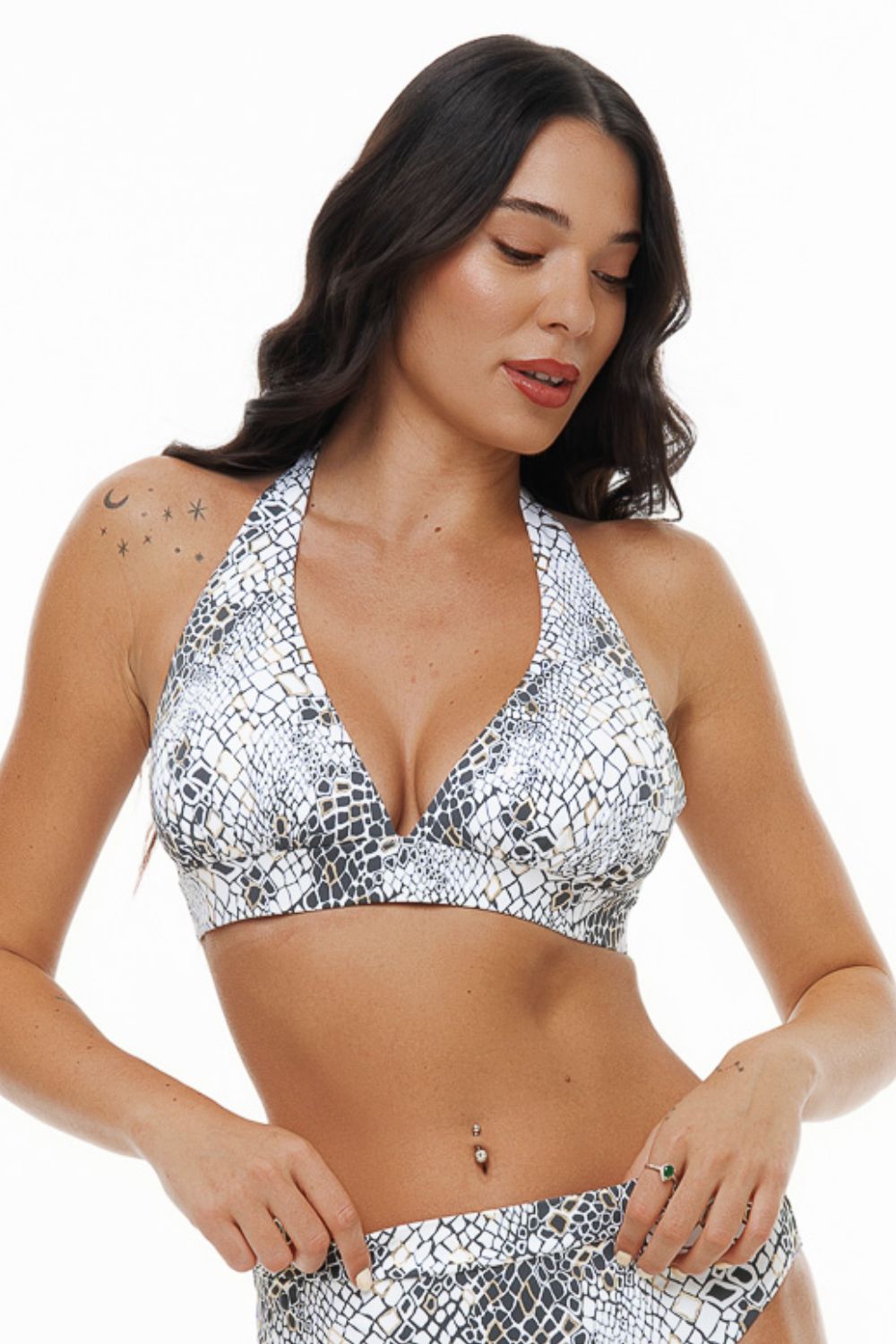 gynaikeio-magio-bluepoint-bikini-top-luxe-for-less-halter-cup-d Γυναικείο Μαγιό Bluepoint Bikini Top "Luxe For Less" Halter Cup D - Image 1