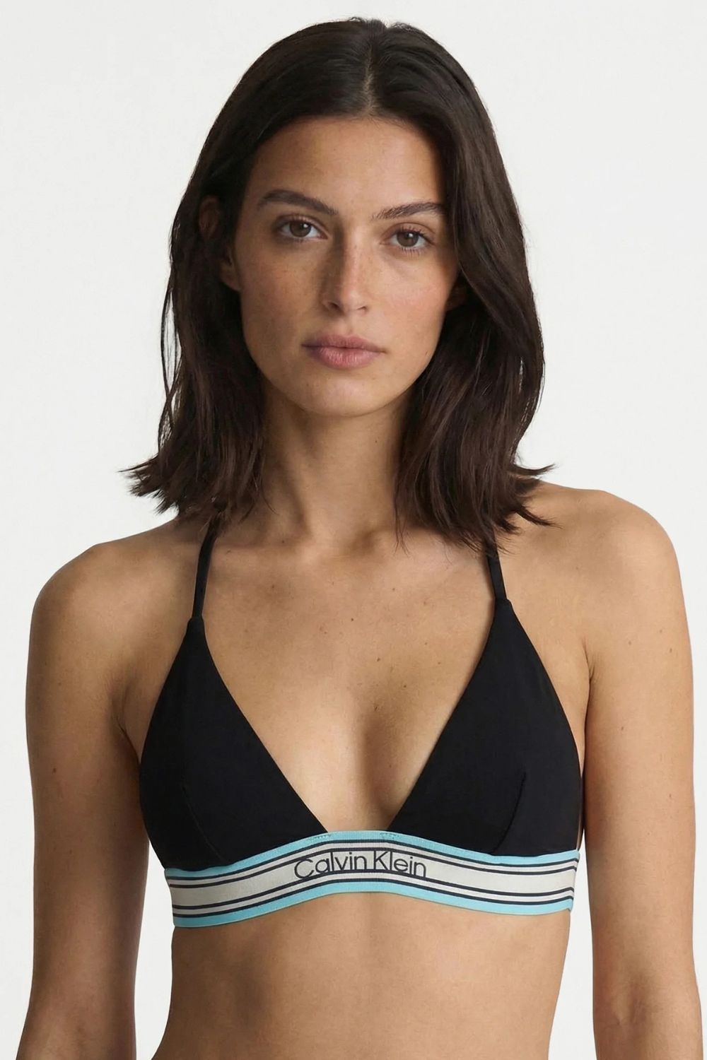gynaikeio-magio-calvin-klein-bikini-top-halter-triangle Γυναικείο Μαγιό Calvin Klein Bikini Top Halter Triangle - Image 1