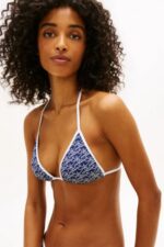 Γυναικείο Μαγιό Tommy Hilfiger Bikini Top Τρίγωνο Script - Image 4