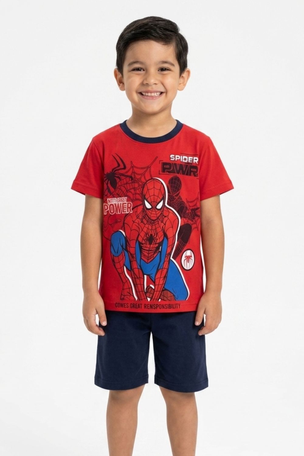 paidiki-pitzama-spiderman Παιδική Πιτζάμα "Spiderman" - Image 1