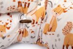Μαξιλάρι Εγκυμοσύνης - Θηλασμού 2 σε 1 bebe Cute Fox 02 155x35x20 White-Beige 100% Cotton - Image 3