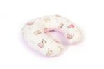 Μαξιλάρι Θηλασμού bebe Bear's Nest 04 60x50x15 White-Pink 100% Cotton