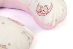 Μαξιλάρι Θηλασμού bebe Bear's Nest 04 60x50x15 White-Pink 100% Cotton - Image 2