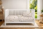 Πάπλωμα Εμπριμέ bebe Bear's Playtime 592 120X160 Beige 100% Cotton