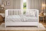 Πάπλωμα Εμπριμέ bebe Floating Bunny 715 120X160 Grey 100% Cotton