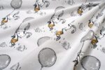 Πάπλωμα Εμπριμέ bebe Floating Bunny 715 120X160 Grey 100% Cotton - Image 2