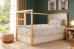 Παπλωματοθήκη Εμπριμέ kids Bear's Playtime 592 160X240 Beige 100% Cotton