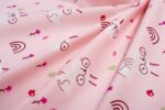 Σεντόνια Εμπριμέ Σετ 2 τεμ kids Rabbit Garden 585 160X240 Pink 100% Cotton - Image 2