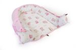 Φωλιά Ύπνου bebe Bear's Nest 04 85x60x15 White-Pink 100% Cotton - Image 4