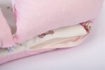 Φωλιά Ύπνου bebe Bear's Nest 04 85x60x15 White-Pink 100% Cotton - Image 5