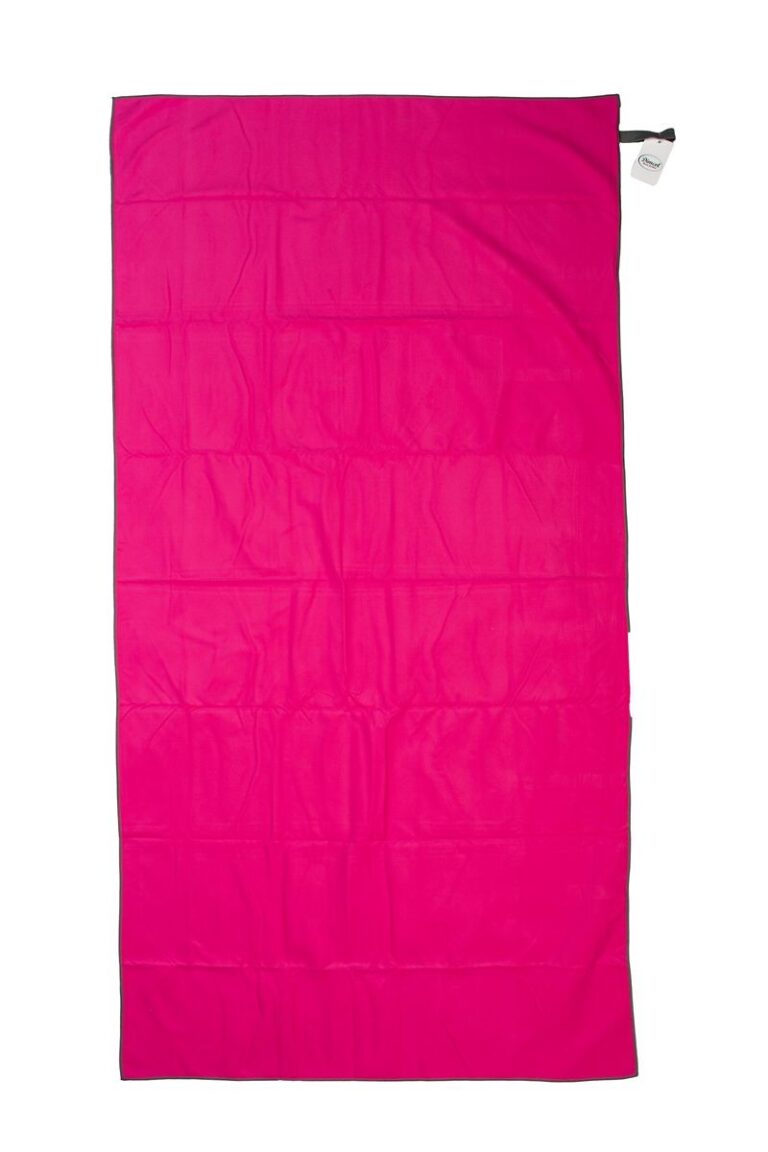 Πετσέτα Γυμναστηρίου Quick Dry 50x80 Fuchsia-Dark Grey 90/10 Polyester/Polyamide