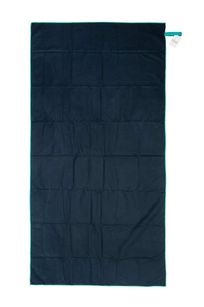 Πετσέτα Γυμναστηρίου Quick Dry 50x80 Navy Blue-Turquoise 90/10 Polyester/Polyamide Πετσέτα Γυμναστηρίου Quick Dry 50x80 Navy Blue-Turquoise 90/10 Polyester/Polyamide