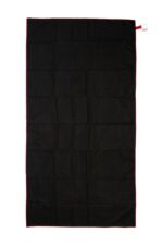 Πετσέτα Θαλάσσης Quick Dry 80x160 Black-Bordeaux 90/10 Polyester/Polyamide