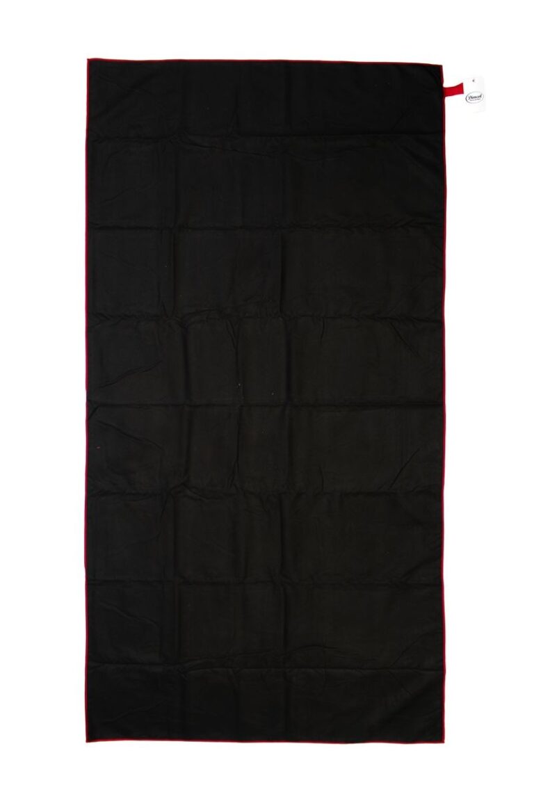 Πετσέτα Θαλάσσης Quick Dry 80x160 Black-Bordeaux 90/10 Polyester/Polyamide