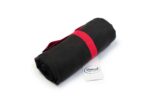 Πετσέτα Θαλάσσης Quick Dry 80x160 Black-Bordeaux 90/10 Polyester/Polyamide - Image 3