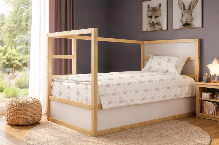 Πάπλωμα Εμπριμέ kids Newborn Bear 716 160x240 White-Beige 100% Cotton