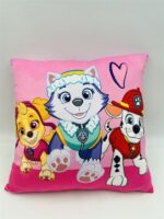 Βελούδινο Μαξιλάρι Nickelodeon Paw Patrol 609 38X38 Pink 100% Velboa - Image 2
