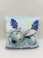 Βελούδινο Μαξιλάρι Disney Home Stitch 612 38X38 Pale Blue 100% Velboa - Image 2