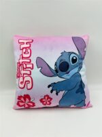 Βελούδινο Μαξιλάρι Disney Home Stitch 613 38X38 Pink 100% Velboa - Image 2