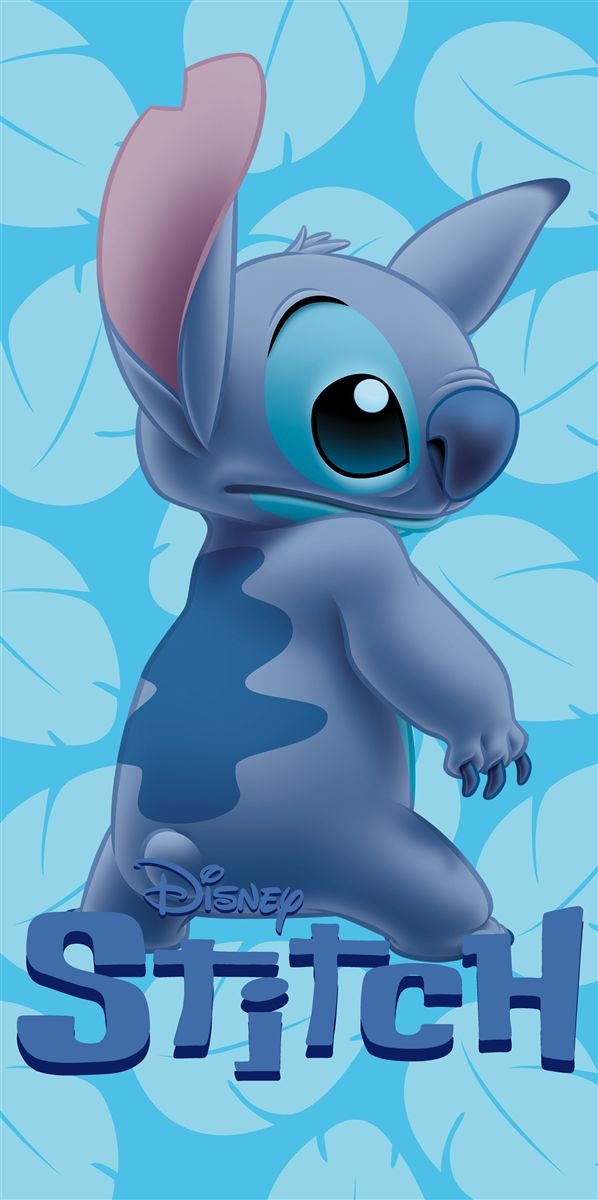 Πετσέτα Θαλάσσης Quick Dry Disney Home Lilo & Stitch 544 70X140 Sky Blue 100% Microfiber
