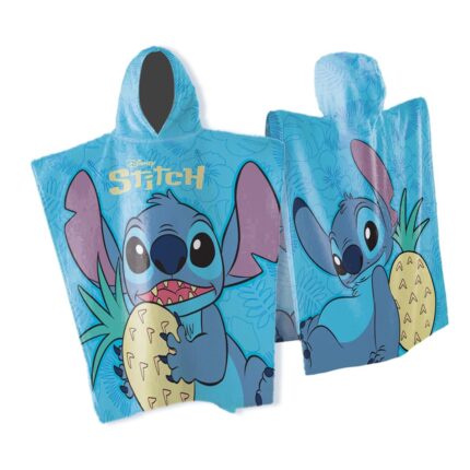 Πόντσο Θαλάσσης Quick Dry Disney Home Lilo & Stitch 539 50X100 Sky Blue 100% Microfiber