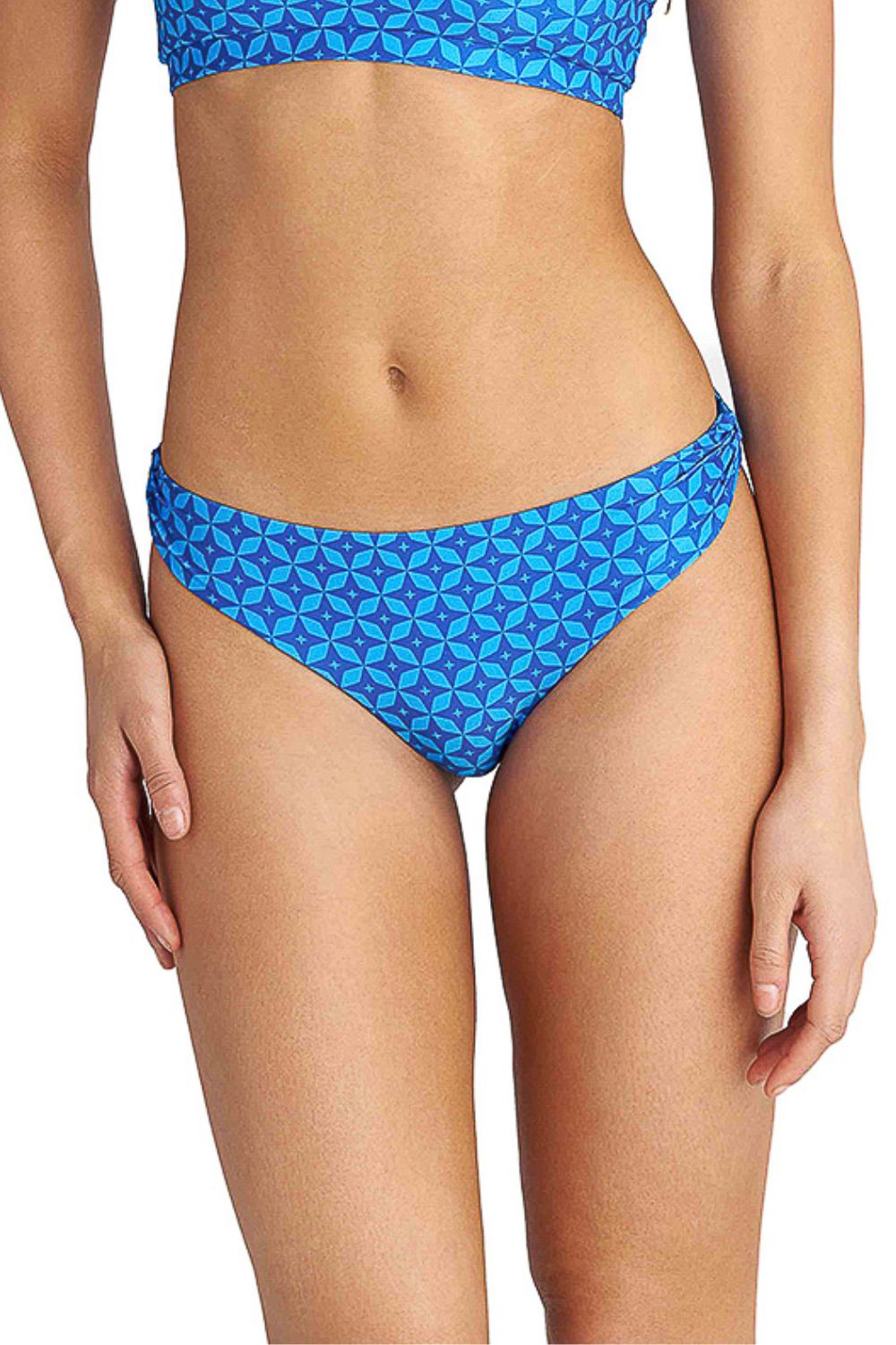 gynaikeio-magio-blu4u-bikini-bottom-blue-ikat Γυναικείο Μαγιό BLU4U Bikini Bottom "Blue Ikat" - Image 1