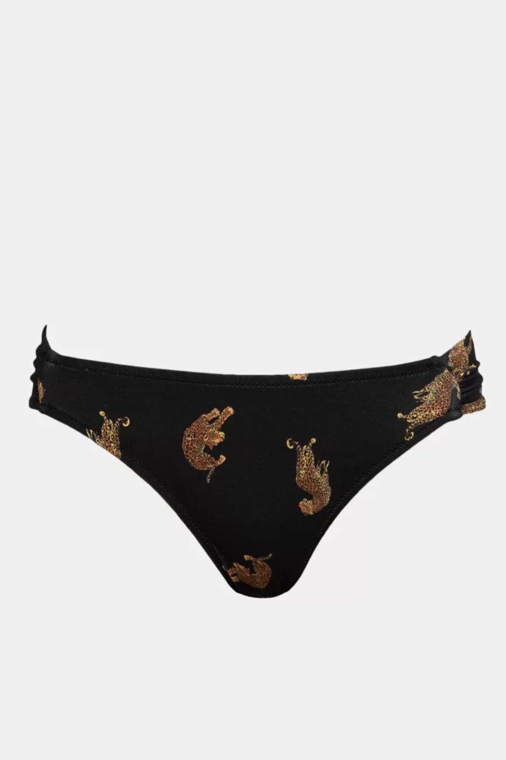 gynaikeio-magio-rock-club-bikini-bottom-leopard-me-soures Γυναικείο Μαγιό Rock Club Bikini Bottom "Leopard" Με Σούρες - Image 1
